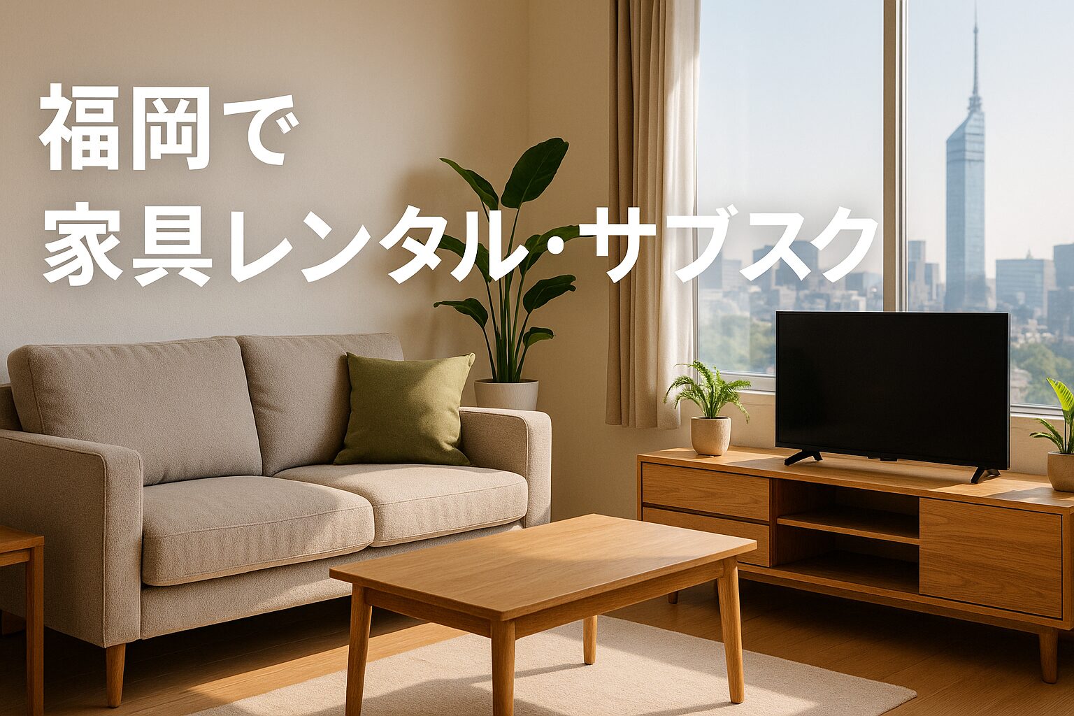 福岡 家具 レンタル サブスク