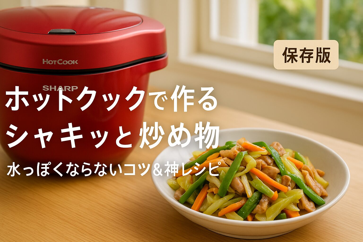 ホットクック 炒め物
