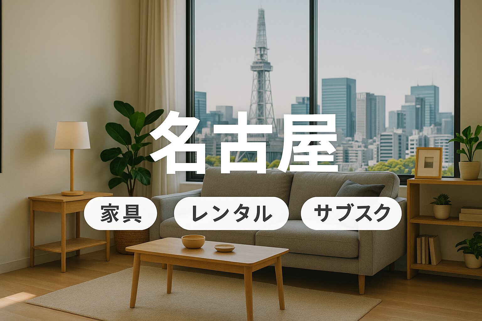 名古屋 家具 レンタル サブスク