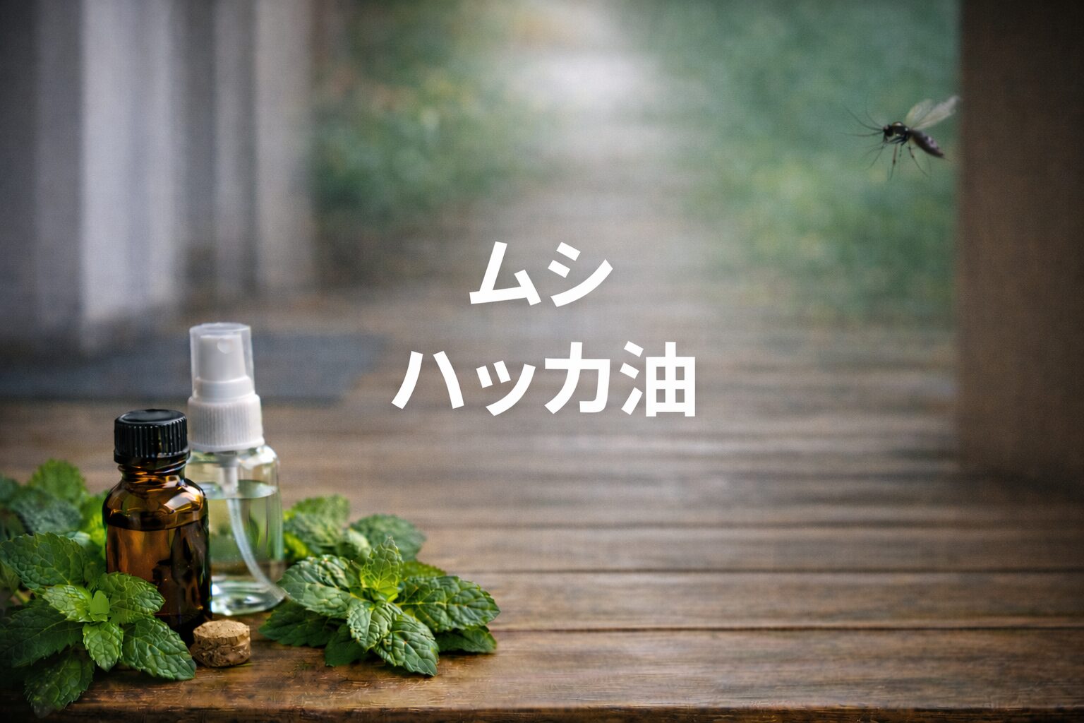 ムシ　ハッカ油