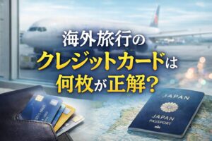 海外旅行 クレジットカード 何枚