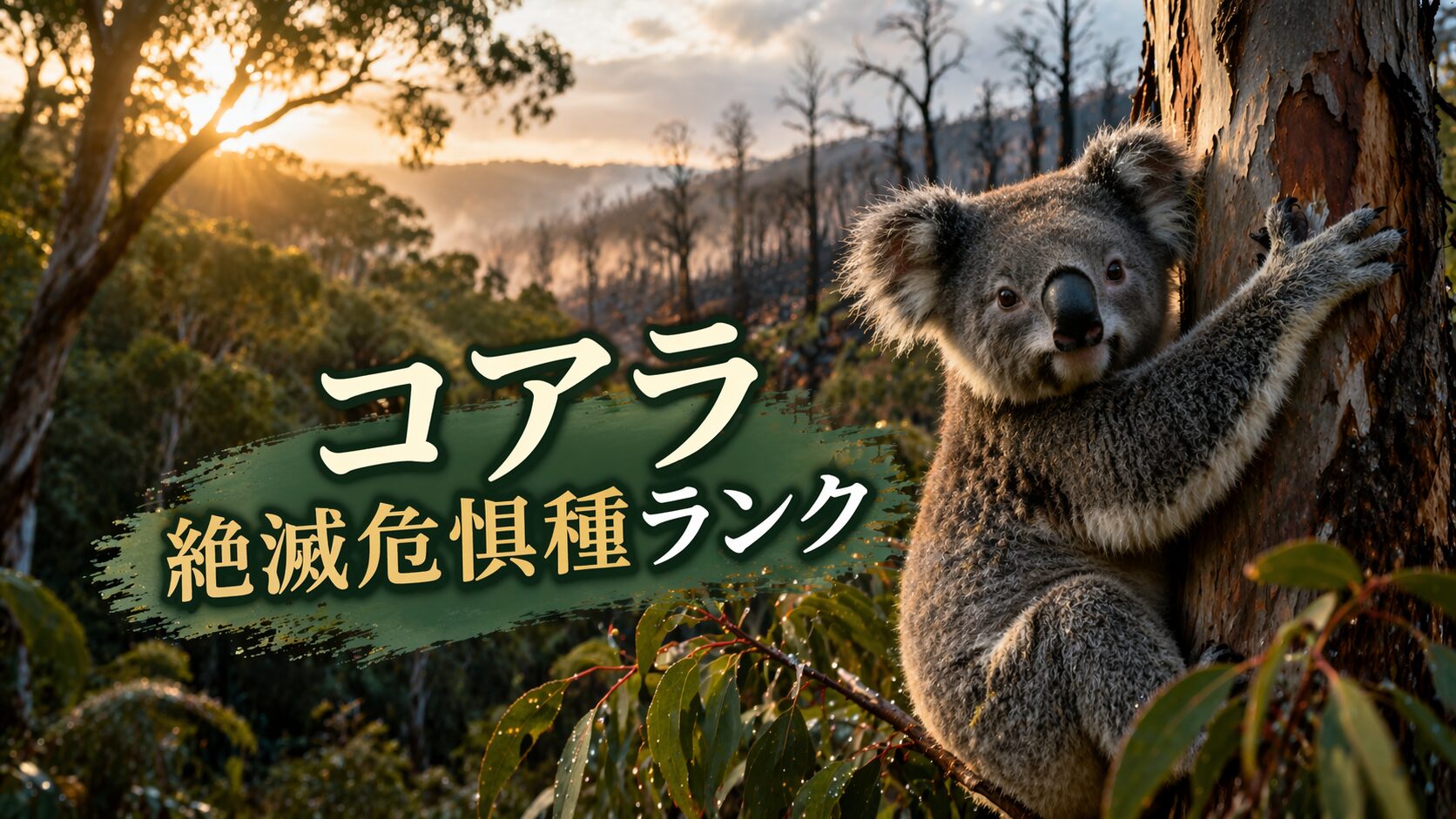 コアラ 絶滅危惧種ランク