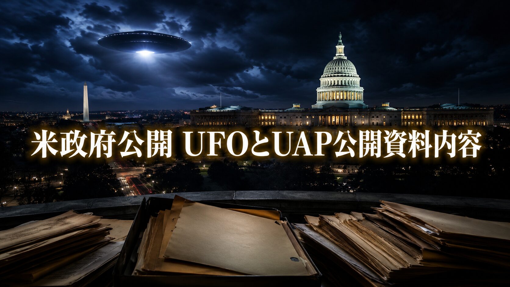 米政府公開 ufoとuap公開資料内容