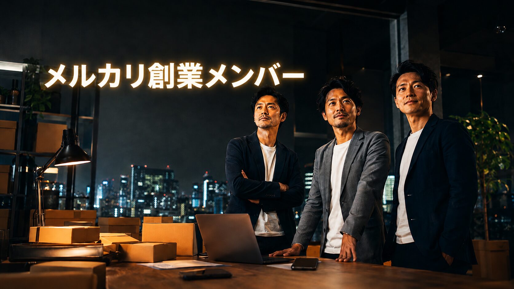 メルカリ創業メンバー